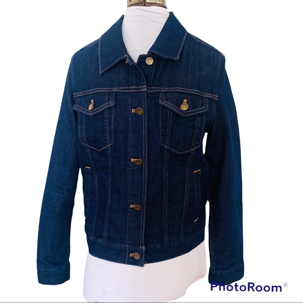 Patagonia Dark Wash Organic Cotton Denim Jacket